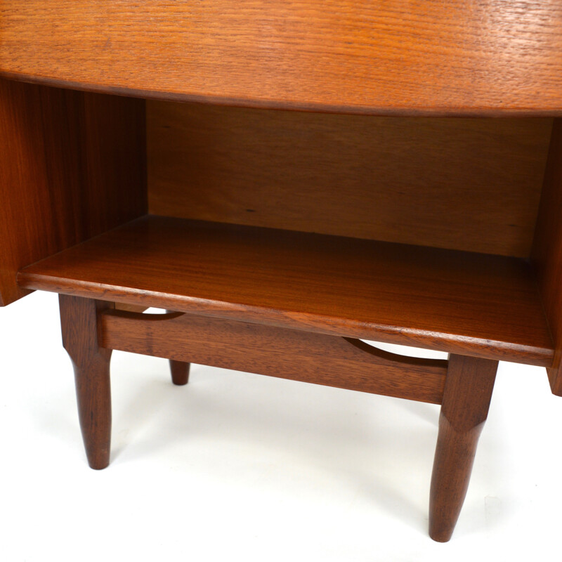 Pair of teak mid century night stand - 1960s 