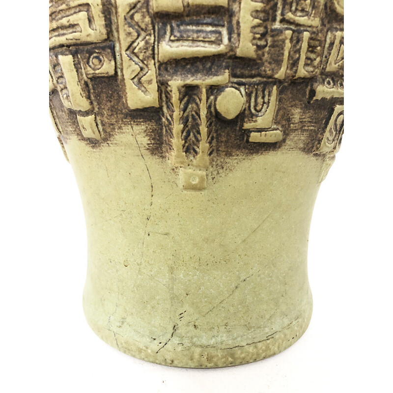 Vaso zoomorfo in ceramica vintage, Germania 1970