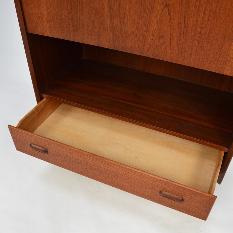 Teak secretary by Louis van Teeffelen for Wébé - 1960s