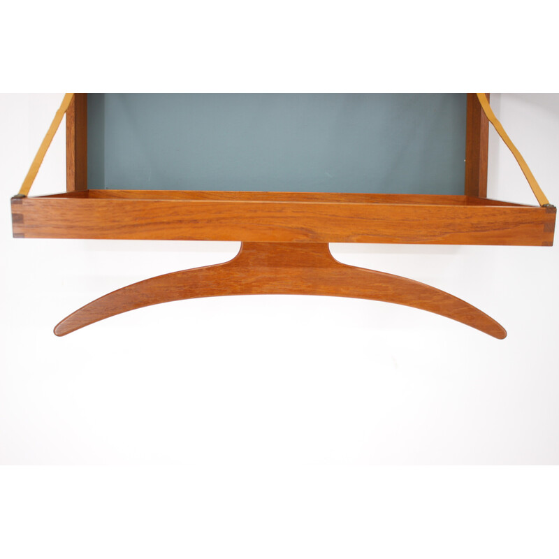 Alte Garderobe aus Teakholz von Adam Hoff und Poul Østergaard, 1960