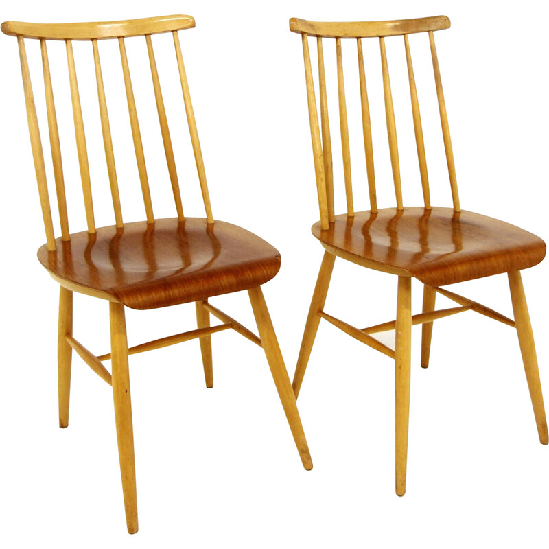 paire de chaises vintage - scandinave