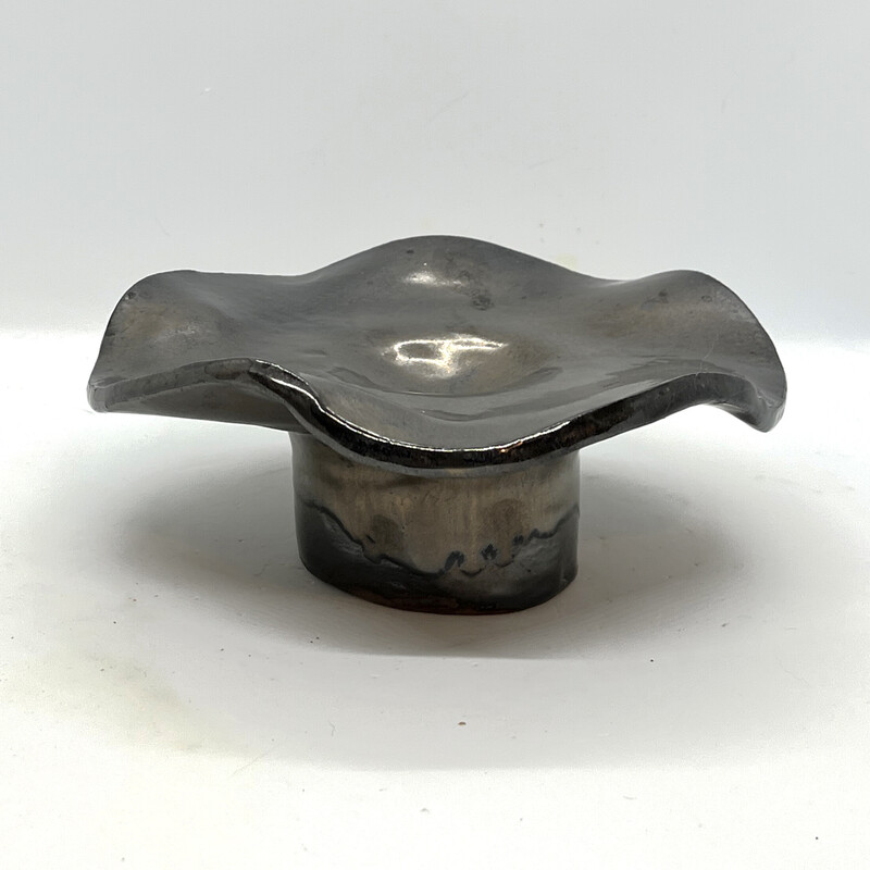 Vintage ceramic candlestick, Czech Republic 1992