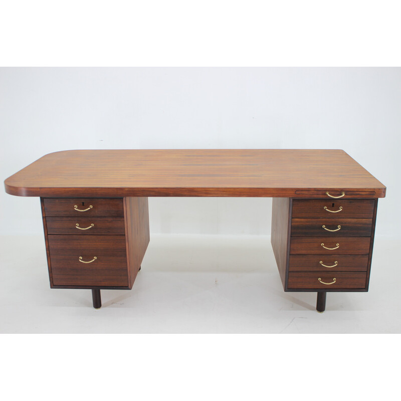 Vintage rosewood desk, 1960