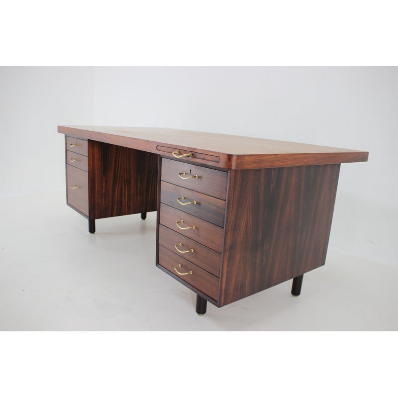 Bureau vintage en palissandre, 1960