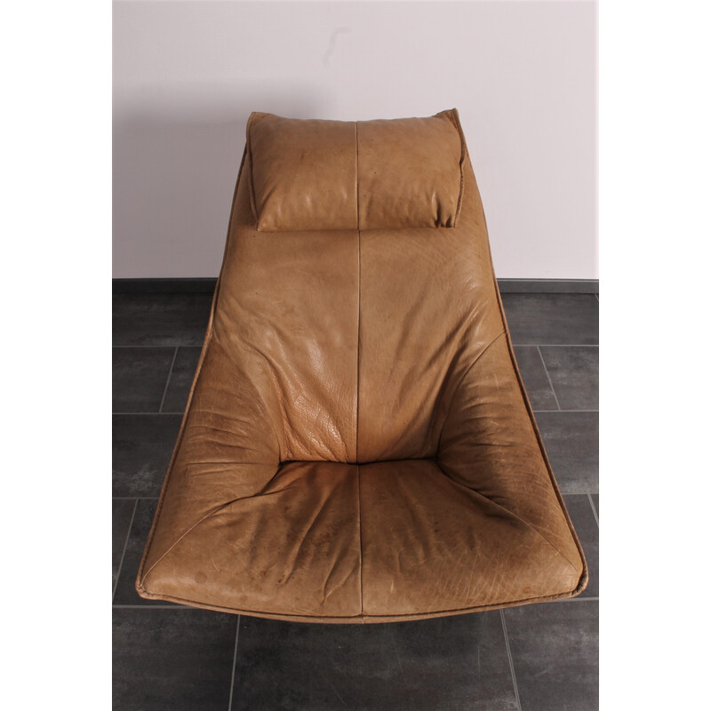 Fauteuil vintage Delantra en cuir