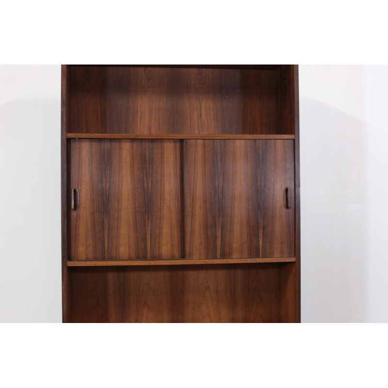 Vintage rosewood chest and bookcase for P. Westergaard