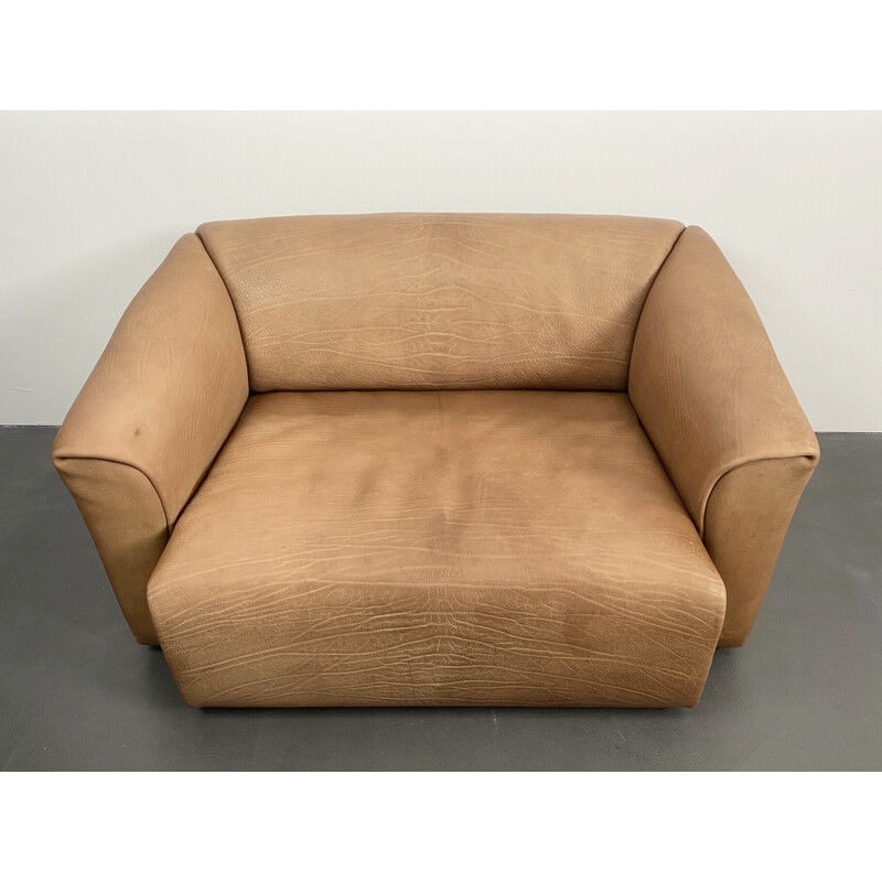 Vintage Ds-47 sofa in cognac leather from De Sede, Switzerland 1970