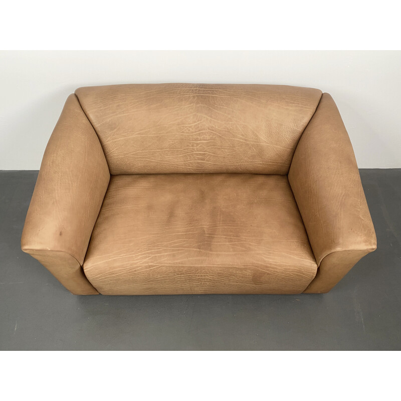 Vintage Ds-47 sofa in cognac leather from De Sede, Switzerland 1970