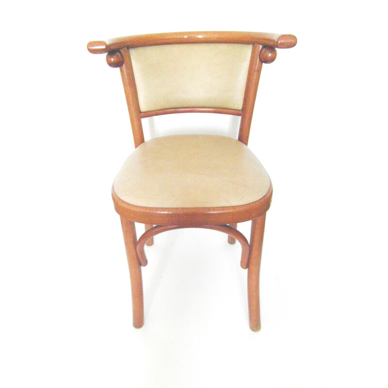 Vintage beechwood armchair by Joseph Hoffmann - 1960