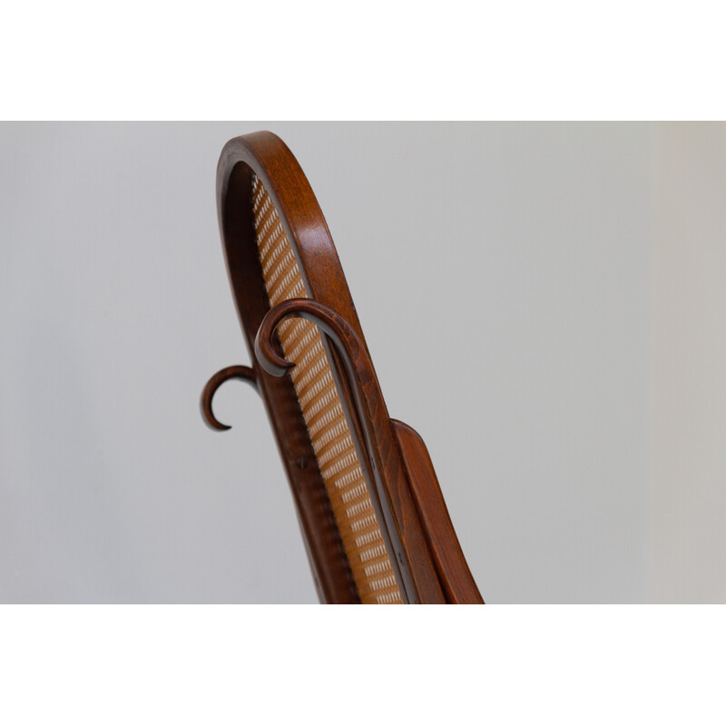 Vintage bentwood rocking chair, 1950