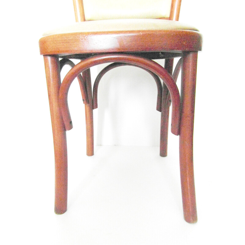 Vintage beechwood armchair by Joseph Hoffmann - 1960