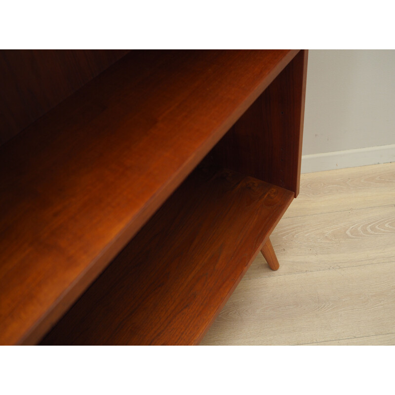 Vintage teak bookcase, Denmark 1970s