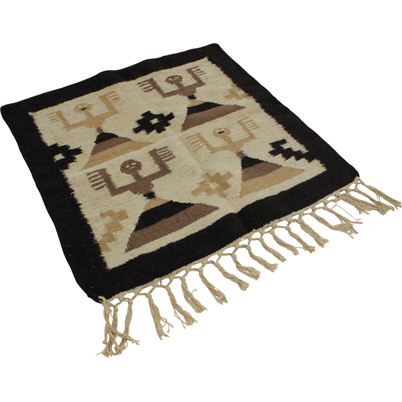 Tapis vintage en laine, Danemark 1970