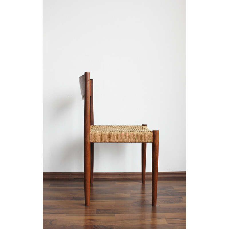 Paar vintage teakhouten stoelen van Poul Volther voor Frem Røjle, Denemarken 1960