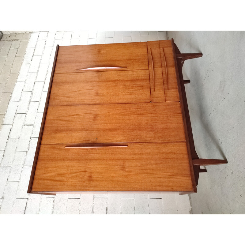 Scandinavische vintage teak kast