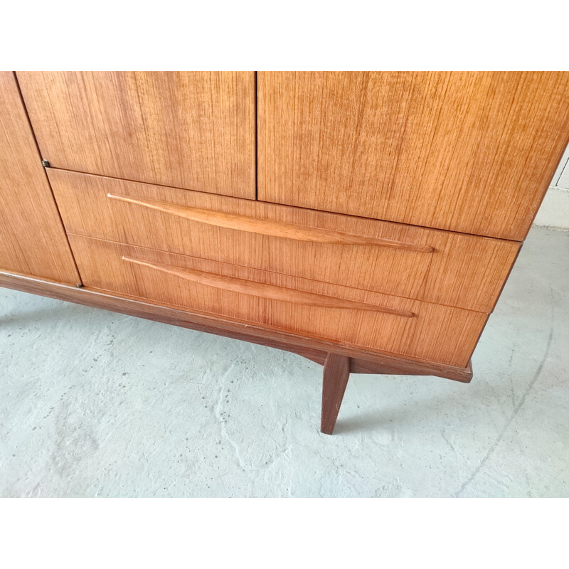 Armadio scandinavo vintage in teak