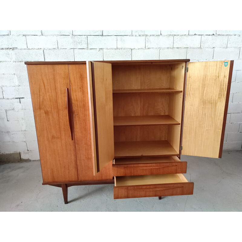 Scandinavische vintage teak kast