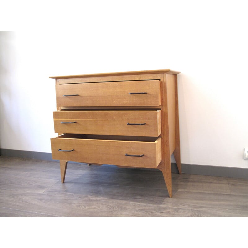 French wooden chest of drawers - 1940s