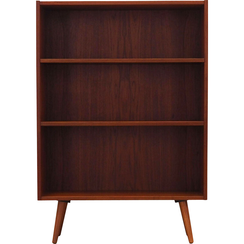 Vintage teak bookcase, Denmark 1970s