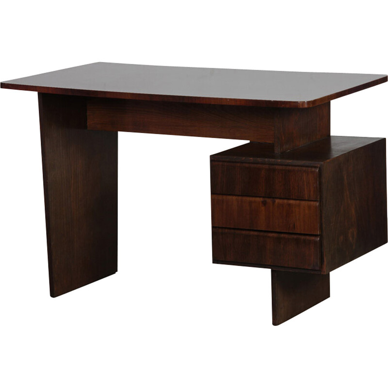 Vintage desk by Bohumil Landsman, 1970