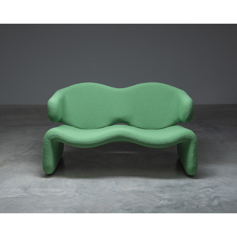 Vintage 2-seater sofa 'Djinn' by Olivier Mourgue for Airborne, France 1960