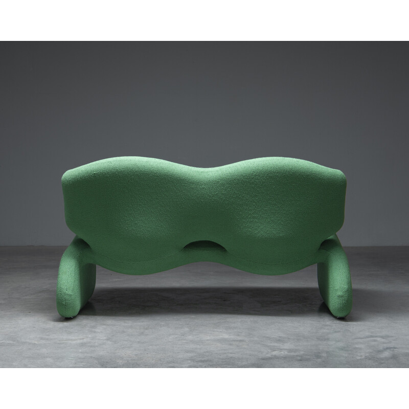 Vintage 2-seater sofa 'Djinn' by Olivier Mourgue for Airborne, France 1960