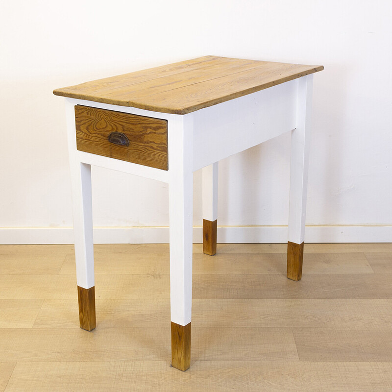 Vintage kitchen table, Spain 1930s