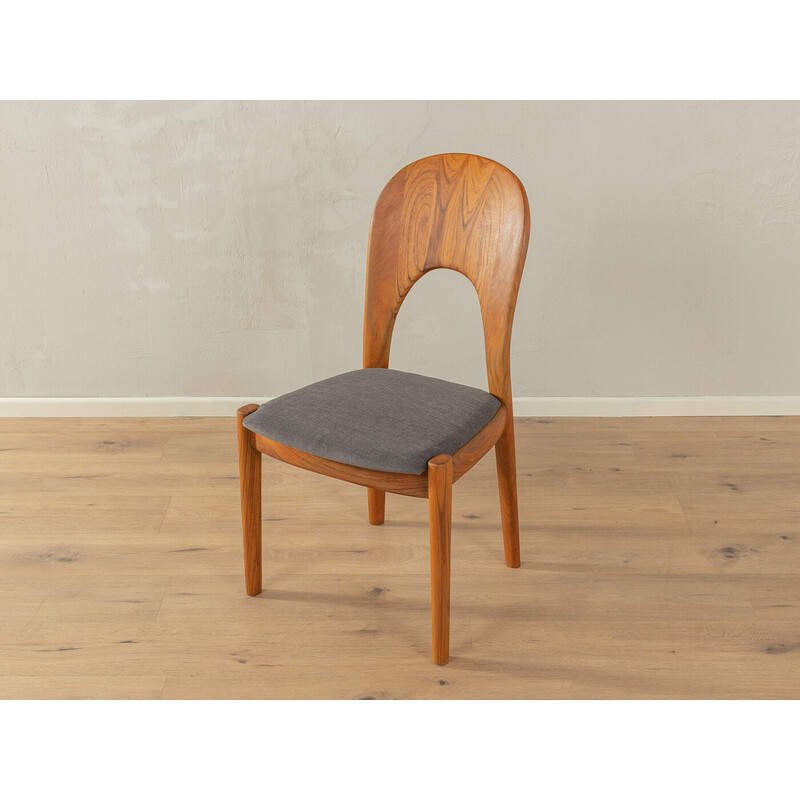 Conjunto de 4 cadeiras de teca vintage de Niels Koefoed para Koefoed's Hornslet, Dinamarca 1960
