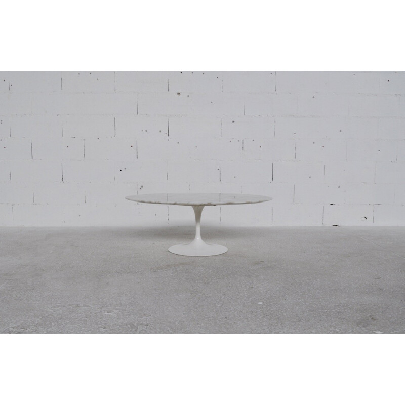 Marble coffee table by Eero Saarinen for Knoll International - 1970s