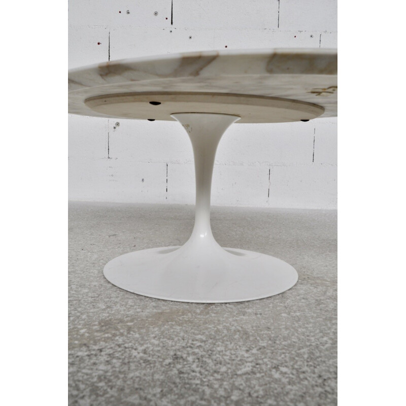 Marble coffee table by Eero Saarinen for Knoll International - 1970s