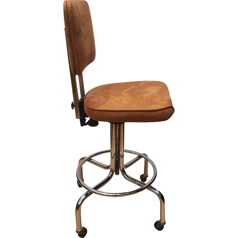 Fauteuil pivotant vintage