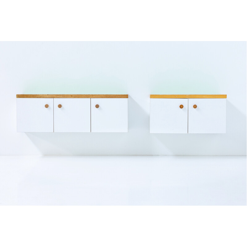 Vintage wall cabinet, Charlotte Perriand selection for Les Arcs, France 1970