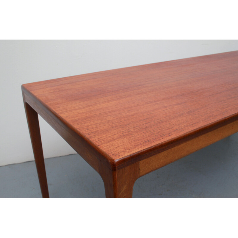 Tavolino scandinavo vintage in teak, anni '60