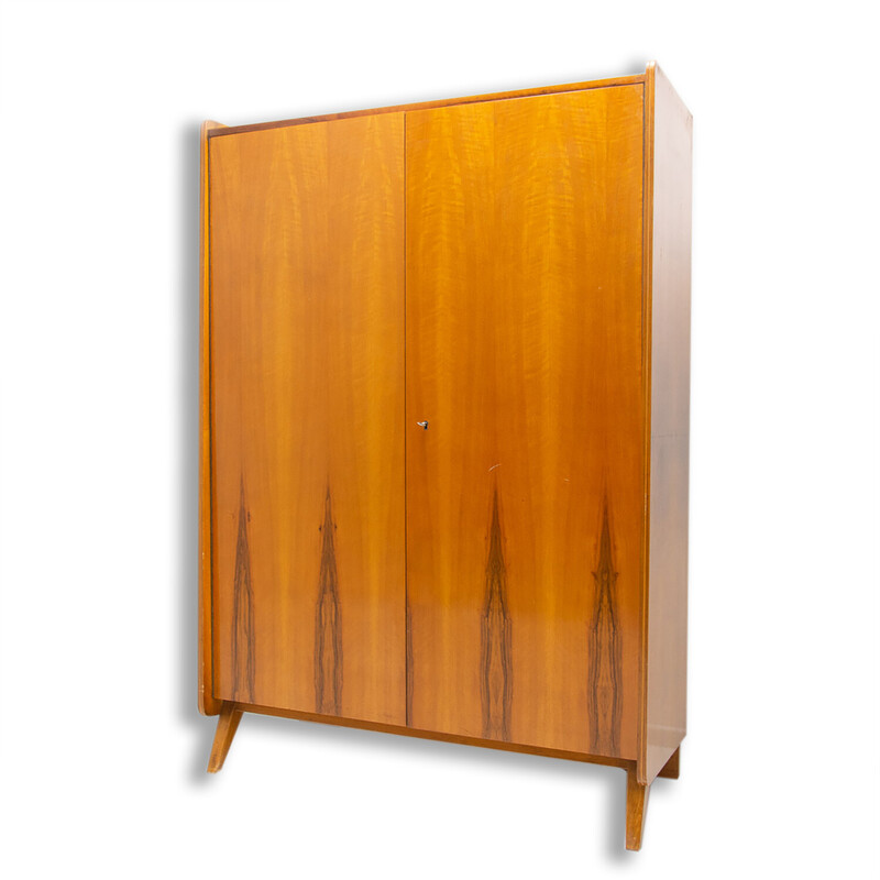 Vintage beechwood cabinet by František Jirák for Tatra, Czechoslovakia 1960