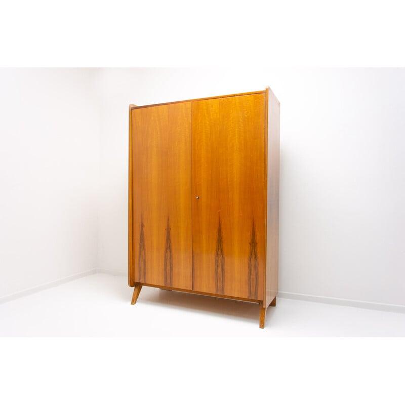 Vintage beechwood cabinet by František Jirák for Tatra, Czechoslovakia 1960