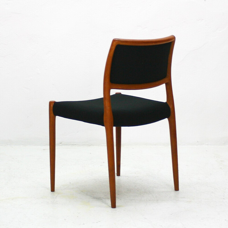 N.O. Møller Model 80 teak chair - 1960s