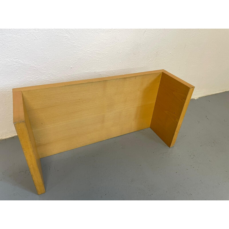 Vintage solid wood coffee table, Denmark 1980