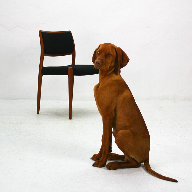 N.O. Møller Model 80 teak chair - 1960s