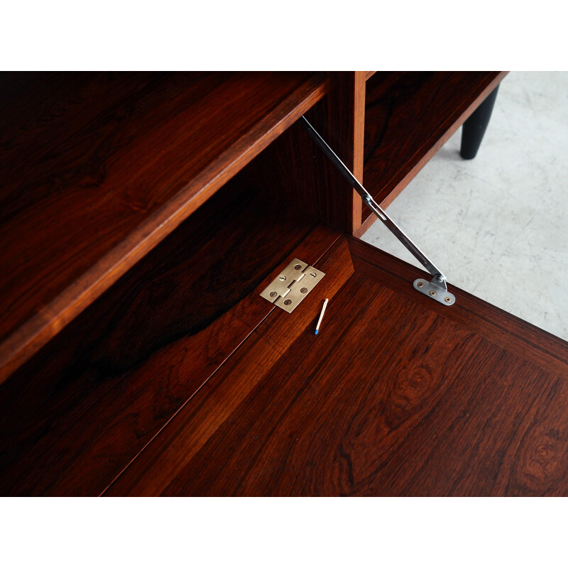 Vintage rosewood bookcase by Kai Winding, Denmark 1970