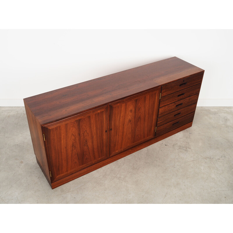 Vintage rosewood chest of drawers by Kai Winding, Denmark 1970