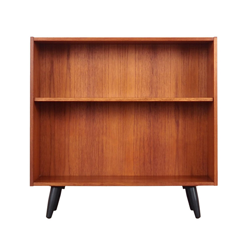 Vintage teak Danish bookcase by Aejm Møbler, 1970s