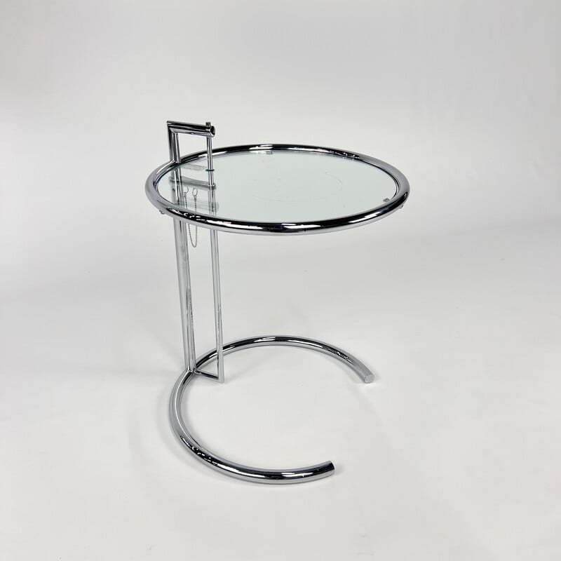 Vintage ClassiCon E 1027 side table by Eileen Gray, 1970