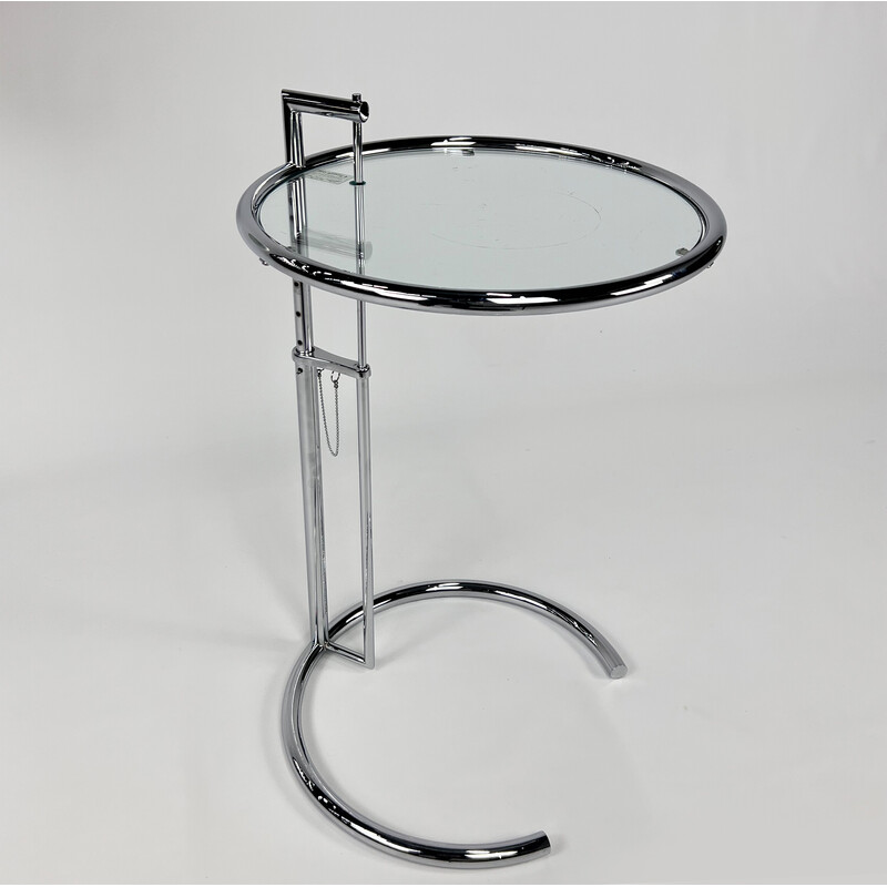 Vintage ClassiCon E 1027 side table by Eileen Gray, 1970
