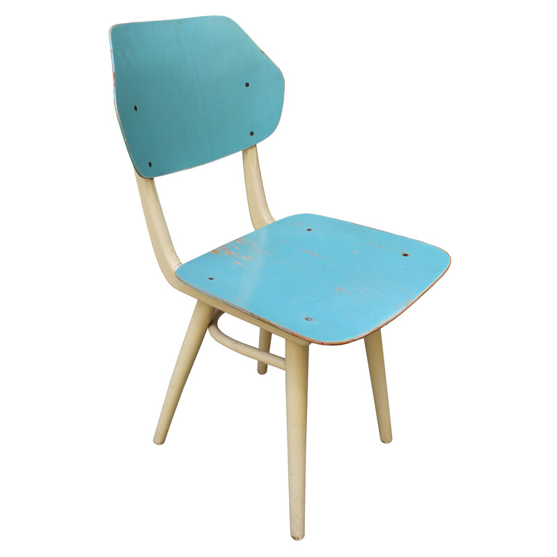 Pareja de sillas vintage de Ton, 1960