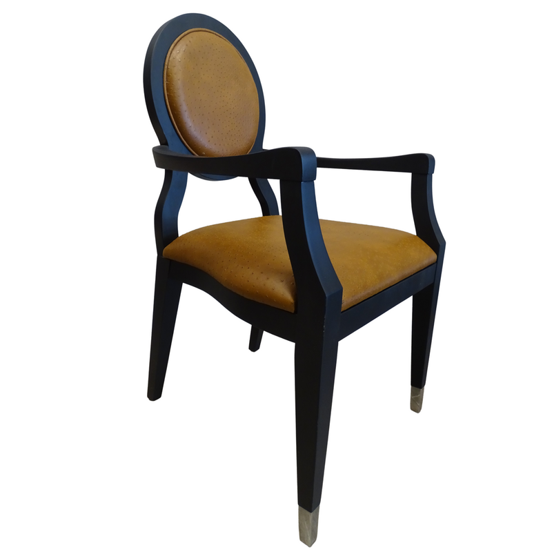 Vintage Art Deco armchair by Maison Rosello, France 1950