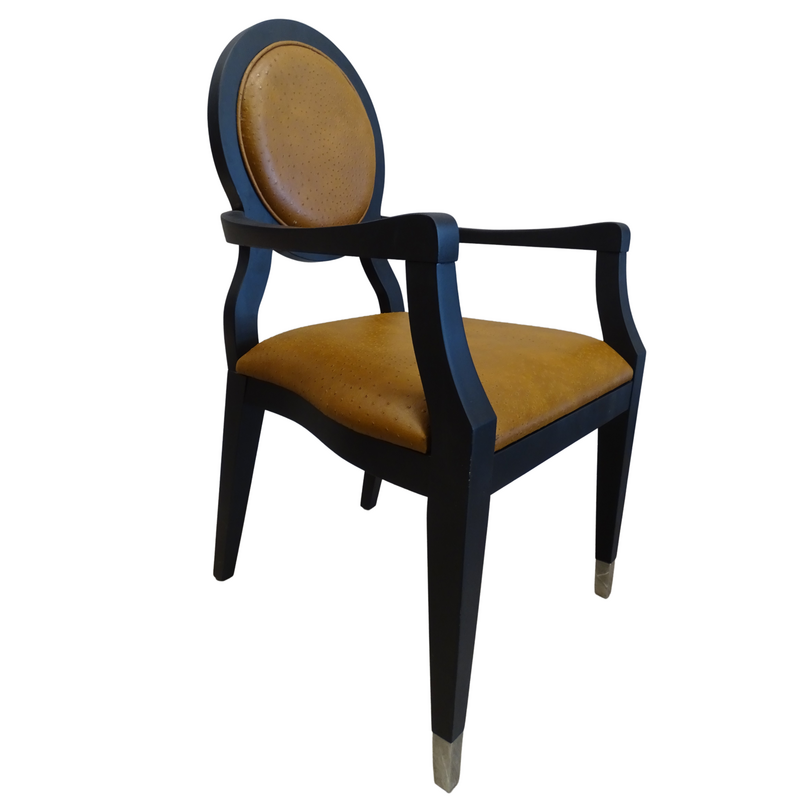 Vintage Art Deco fauteuil van Maison Rosello, Frankrijk 1950