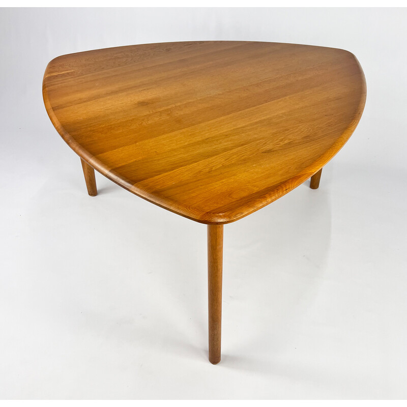 Vintage dining table in solid oakwood, France 1960