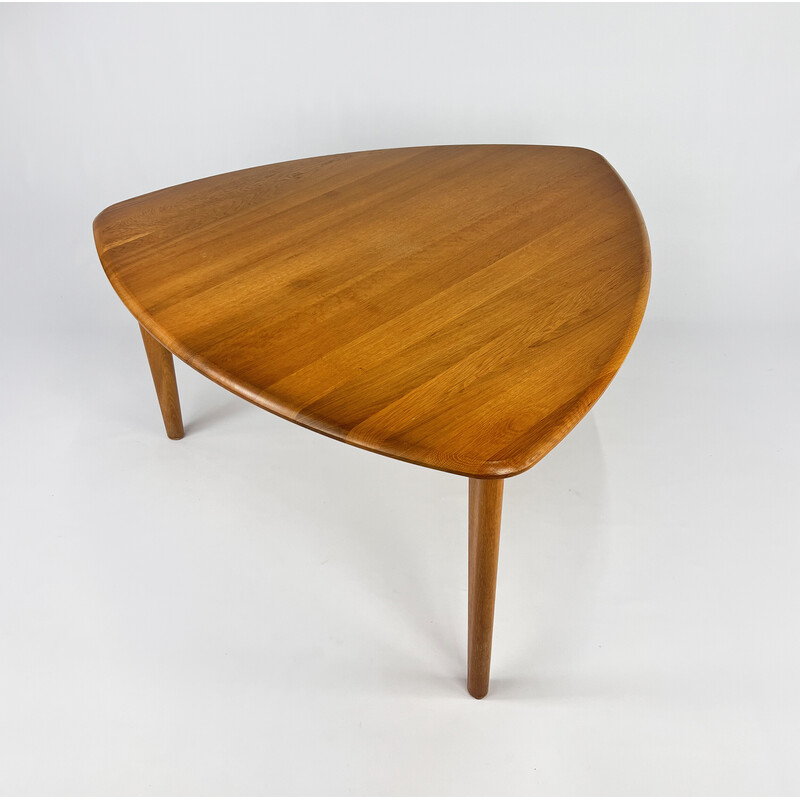 Vintage dining table in solid oakwood, France 1960