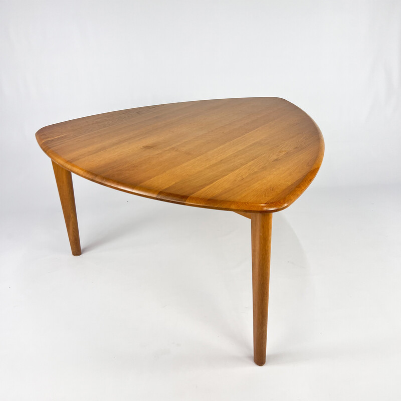 Vintage dining table in solid oakwood, France 1960