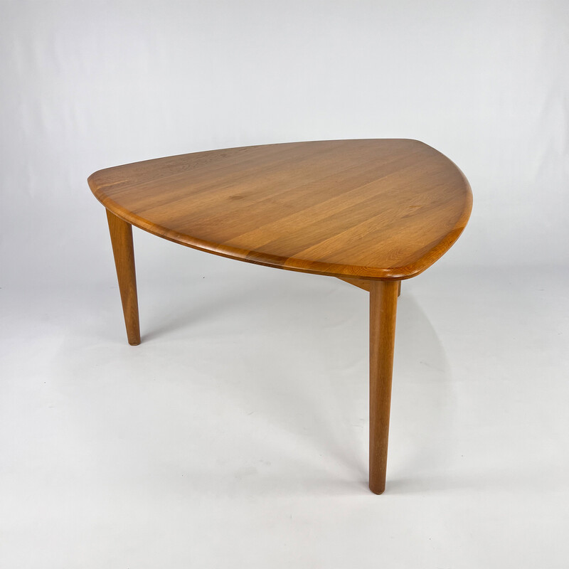 Vintage dining table in solid oakwood, France 1960